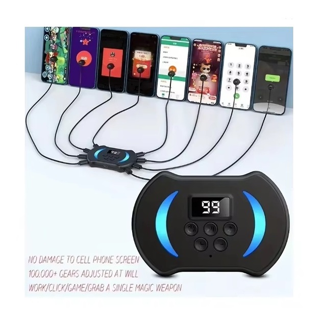 Adjustable Auto Device Screen Clicker Simulated Finger Clicking to Games Live Broadcasts Reward Tasks Auto Clicker for Phone