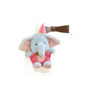 Nuevo Llavero de Peluche de Elefante de Dibujos Animados, Muñeco de Compañía, Compañero de Estudio, Colgante para Mochila, 10cm, Relleno de Algodón PP - Product Image 5