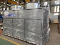Condenseur par évaporation de prix compétitif système de tour de refroidissement fermée condenseur d'équipement d'échange de chaleur de réfrigération économique