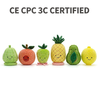 Peluche de fruit personnalisée de haute qualité OEM ODM, adorable poupée en peluche en forme de fruit, échantillonnage en 7 jours, jouet en peluche pour la promotion de la marque