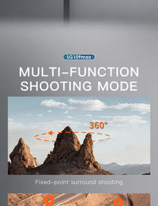 Dron GPS SG109 MAX HD 720p con Cámara Dual, Pantalla de Plástico, Control Remoto, Alcance de 5 km, Larga Duración, Evitación de Obstáculos, Motor sin Escobillas - Product Image 3