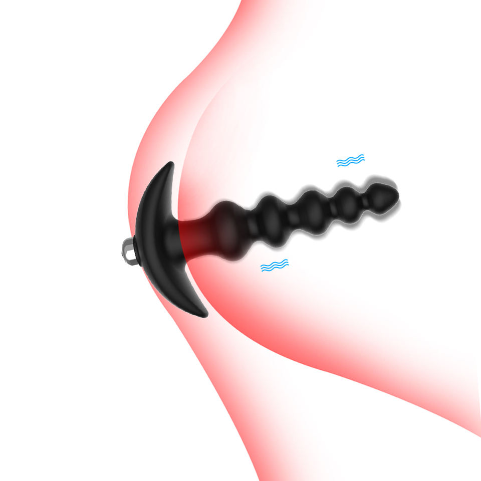 plug anal string String Steel Anal Beads 2 Colors – PlugLust main image 1