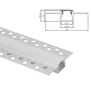 سلسلة W007 عريضة من الألمونيوم, سلسلة W007 عريضة Led الألومنيوم Dovetail الخلفية قذف السقف الصحافة T فتحة Led mermen الأسود الملف الشخصي