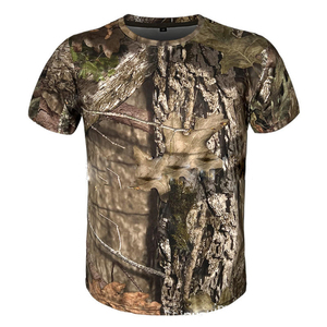 Camisetas de Caza de Lona de Invierno de Alta Calidad con el Último Diseño Impreso, Camisetas de Manga Corta Transpirables para Hombre - Product Image 5
