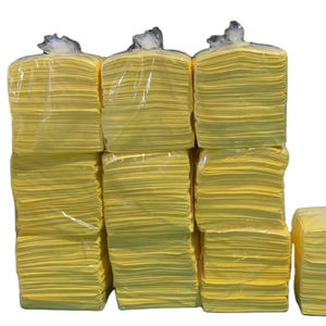 Alas Penyerap Kuning Polipropilena Melt Blown Bantalan Penyerap Kimia 40cm*50cm 60L/kantong 6kg/kantong - Product Image 1