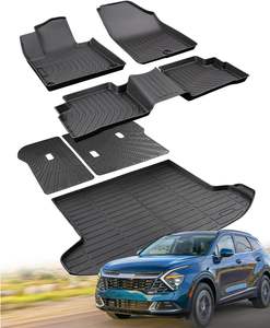 Set da 4 Pezzi <span class=keywords><strong>Tappetini</strong></span> per <span class=keywords><strong>Auto</strong></span> Antiscivolo <span class=keywords><strong>in</strong></span> <span class=keywords><strong>Gomma</strong></span> <span class=keywords><strong>Personalizzati</strong></span> con Stampa - Product Image 3