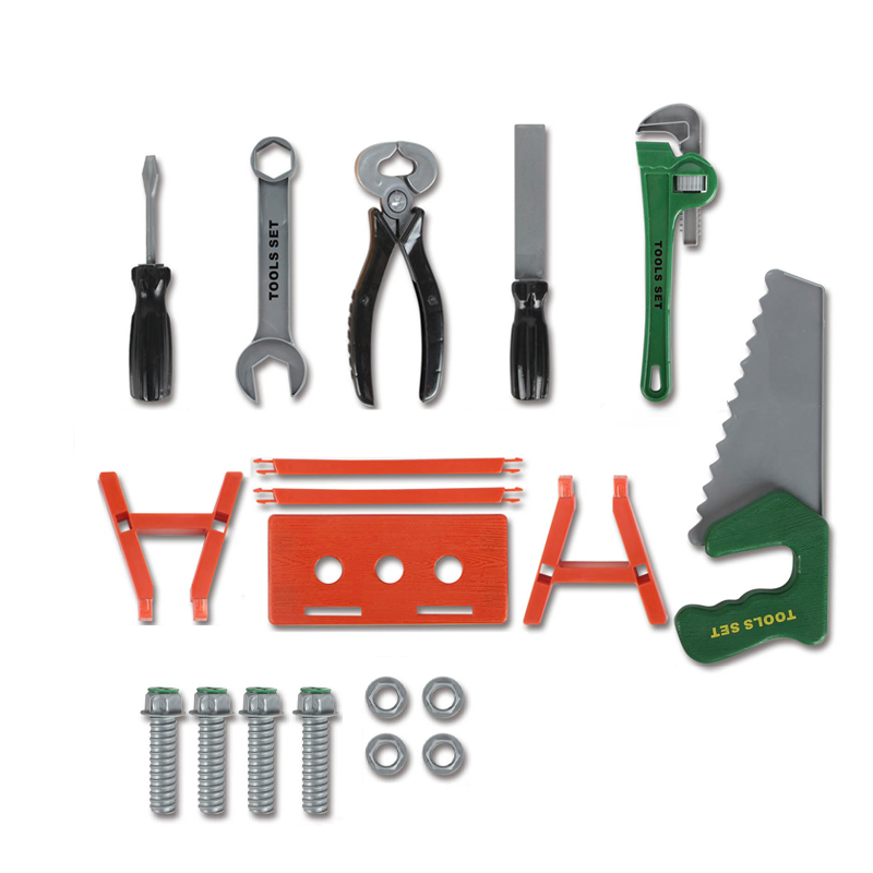 Детский набор инструментов для мастерской, игрушечный набор для ролевых игр, пластиковый ключ, отвертка, набор инструментов, игрушки для детей