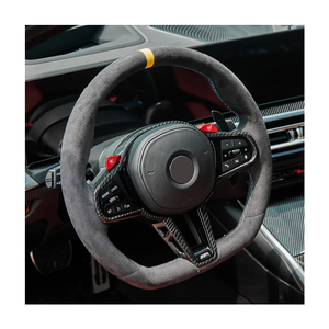 Volante in Fibra di Carbonio CS Sports <span class=keywords><strong>M</strong></span> Performance per Serie 1/2/3/4/5/6/7/8 G20/G26/G30/G01/G02/G80/G82 F90/F95/F96 M3/M4 - Product Image 1