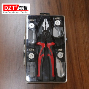 Dzt <b>Wire</b> Cutting Pliers Set 5 In 1 Interchangeable Head Electrician Tool For Home Use Chromium Mo Steel Blade - Product Image 1