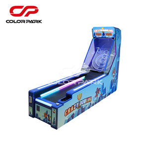 สวนสนุกสีสัน<span class=keywords><strong>สดใส</strong></span> โบว์ลิ่งหนึ่งเลน พินบอล โยนลูกบอล ตู้เกมหยอดเหรียญ โบว์ลิ่งอาร์เคด เครื่องเล่นเกมหยอดเหรียญ - Product Image 4