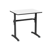 Bureau d'ordinateur de conception moderne pour l'école, bureau d'étudiant réglable en hauteur