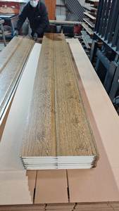 Panel Decorativo para Pared Exterior de Villa, Fácil de Instalar, Panel Sándwich de PU, Panel Metálico con Diseño de Madera Tallada - Product Image 6