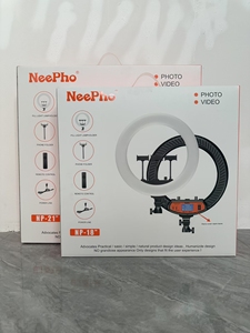 NP-18 Live Circular Lighting Ring LED Beauty Enhancement Live Ring Light Self-Portrait Photography Light <strong>NP18</strong> - Product Image 2