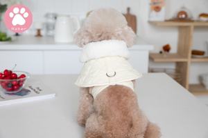 शरद ऋतु और सर्दियों के प्यारे पालतू कपड़े कपास शॉल और बिल्लियों कुत्तों के लिए केई प्रिंट पैटर्न - Product Image 4