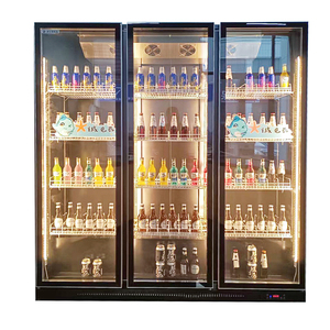 Congelador vertical de exhibición para supermercado con puerta de vidrio - Product Image 2