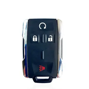 Uzaktan araba anahtarı 2014-2019 chevrole-t GM 4 düğme anahtarsız giriş uzaktan PN: 13577761 M3N32337100 yedek anahtar