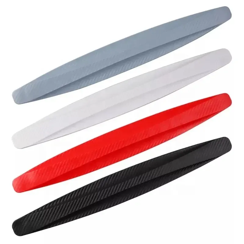 2023 Car 2 Pcs/Set Bumper Protective Strip PVC Car Front Rear Bumper Protection Anti Collision Guard protector Strip