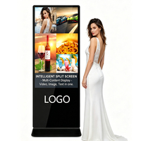 Pantalla LCD Digital para Carteles, Android WiFi con Animación y Gráficos para Publicidad Comercial en Uso en Metro y Ascensores