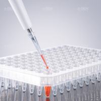 Embouts de pipette transparents jetables de 10 µL, 32 mm, fournitures de laboratoire en rack