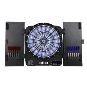 New Look Dartboard Smart Dart Board avec porte intégrée Light Safety Dart Board pour 1-8 personnes jouent ensemble - Product Image 1