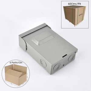 240V PDS-30A Gesmolten 1 Fase Hvac Ontkoppelen Schakelkast Metalen Laagspanningsscheiders 190X32X63Mm Voor Airconditioner - Product Image 6