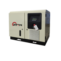 Compresor de Aire Industrial Eléctrico RTTW de 5.5HP, Accionado por Correa, con Ruedas, Alta Presión, Lubricado, Portátil, Motor de Tornillo, CA, al Mejor Precio