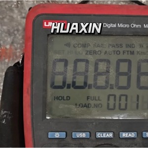 UNI-T UT620A เครื่องวัดไมโครโอห์มแบบดิจิตอล 6k จอแสดงผล 60000 จุดบันทึกข้อมูล แบตเตอรี่ลิเธียมไอออน 1000 มิลลิโอห์มมิเตอร์ สำหรับเครื่องมือทดสอบ - Product Image 1