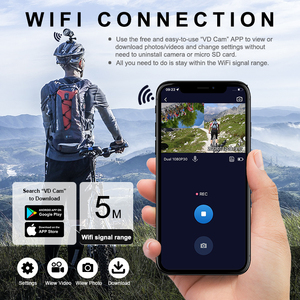 <span class=keywords><strong>Caméra</strong></span> DVR pour moto 1080P avec <span class=keywords><strong>caméra</strong></span> double <span class=keywords><strong>avant</strong></span> et <span class=keywords><strong>arrière</strong></span>, enregistreur vidéo de conduite, <span class=keywords><strong>caméra</strong></span> de <span class=keywords><strong>vélo</strong></span> - Product Image 5