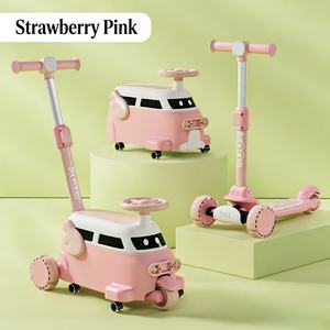 Scooter de Pedales Multifuncional 3 en 1 de Plástico de la Marca DN, para Niños de 2 a 7 Años, Modelo DN-024, Gran Oferta - Product Image 1