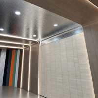Panel Dinding Veneer Kayu Arang Bambu Travertine Harga Pabrik Langsung Murah Mudah Dipasang untuk Interior Rumah dan Gudang