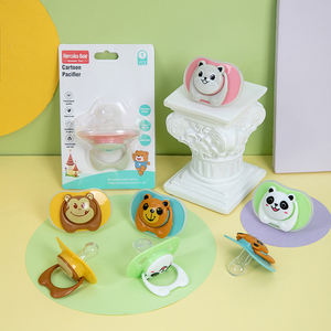 Vente en gros de sucettes apaisantes OEM cartoon en silicone sans bisphénol A <span class=keywords><strong>avec</strong></span> housses anti-poussière - Product Image 5