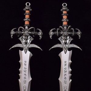 <span class=keywords><strong>Épée</strong></span> en métal de 22 cm, ornement de l'<span class=keywords><strong>épée</strong></span> Frostmourn du <span class=keywords><strong>roi</strong></span> des nains, de l'<span class=keywords><strong>épée</strong></span> de Losa ou de l'<span class=keywords><strong>épée</strong></span> du <span class=keywords><strong>roi</strong></span> Ryan, périphérique de jeu Warcraft - Product Image 1