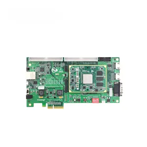 PCBA Tronlong c665x papan pengembangan c6655 c6657 dual core c66x DSP Gigabit jaringan sRIO PCIe