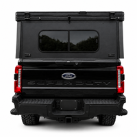 Bantrek - Camper Rectangular Resistente de Aleación de Aluminio para Camioneta, Impermeable, para 3-4 Personas, para Viajes de Larga Distancia