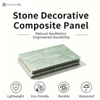 Panneau composite en pierre léger sur mesure en gros, facile à installer, pour la décoration des murs extérieurs et intérieurs