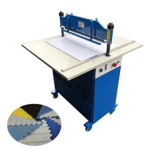 Manual Toothed Blade Zig Zag <strong>Fabric</strong> Sample <strong>swatch</strong> Cutting <strong>Machine</strong> Textile Cloth Strip <strong>Cutter</strong> <strong>Machine</strong> - Product Image 5