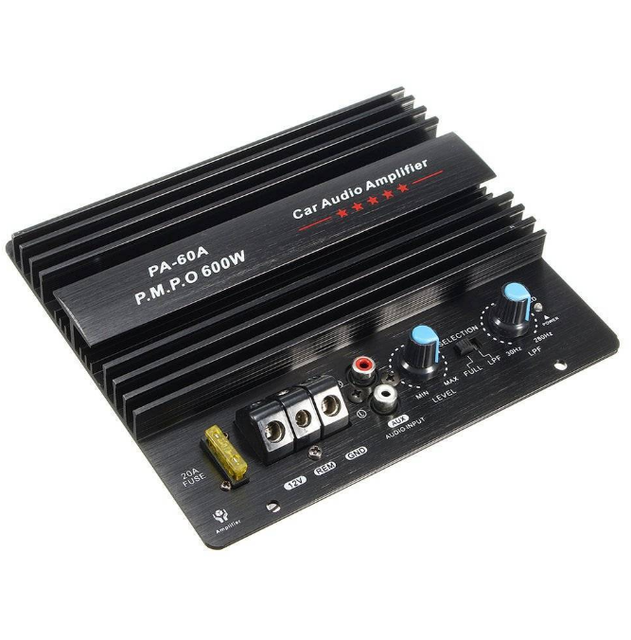 PA-60A car amplifier board high power audio amplifier 12v amplifier 600W