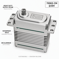 Servomoteur numérique étanche sans balais 700 kg à couple élevé 30 V pour robot industriel OEM ODM Vente en gros