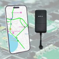 Mini traqueur GPS portable avec tableau de bord de voiture télécommandé Navigateur GPS avec écran LCD pour Android OS SOS Track et garantie 1 an