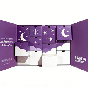 Scatola Regalo di Lusso Pieghevole in Cartone Fatta a Mano su Misura con <span class=keywords><strong>Calendario</strong></span> Conto alla Rovescia per <span class=keywords><strong>San</strong></span> <span class=keywords><strong>Valentino</strong></span> - Confezione Vuota all'Ingrosso - Product Image 6