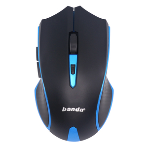 Usine USB sans fil 2.4Ghz alimenté par batterie souris de jeu ergonomique mince 6 touches muet pour PC portable bureau - Product Image 3