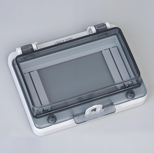 IP67 trong suốt bảo vệ cửa sổ bìa bền ABS vật <span class=keywords><strong>li</strong></span>ệu hai chiều ngắt mạch MCB Bìa Điện PC thiết kế - Product Image 2