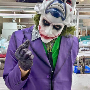 Modèle artisanal de <span class=keywords><strong>Joker</strong></span> de Suicide Squad de DC, inspiré du clown de bande dessinée américain Heath Ledger, en position assise, très demandé pour la décoration - Product Image 3
