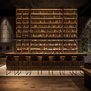 Moderne barconcepten voor hotels, op maat gemaakte nachtclubbarindeling, commerciële bar voor clublounges - Product Image 1