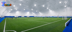 Centro de Entrenamiento de Fútbol Cubierto con Domo Inflable, Iluminación LED y Membrana de Tamaño Personalizado - Product Image 3