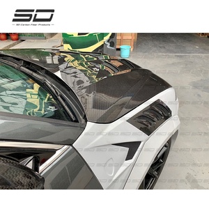 Capot avant de kit de carrosserie en carbone sec de style <span class=keywords><strong>SM</strong></span> de haute qualité pour Lamborghini URUS - Product Image 6