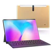 Tableta pc de 10 pulgadas, alta calidad, cuatro núcleos, android, pantalla 1280x800, ranura para tarjeta Sim Dual, llamada telefónica