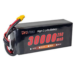 Batterie Lipo haute capacité XT90 14S 6S 12S 22.2V 44.4V 25C 30000mAh 32000mAh 34000mAh 40000mAh batterie de drone agricole - Product Image 3