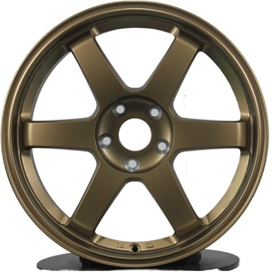 Rines de Aleación de Aluminio de 15-19 Pulgadas para Autos de Pasajeros, 5X114.3 PCD, Modelo Te37, para TOYOTA, VW MK7, HONDA Civic, Audi, Nuevos - Product Image 2