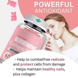 Gomitas de Colágeno y <span class=keywords><strong>L</strong></span>-Glutatión de Aeglewell, Suplemento Natural para el Cuidado de la Salud, Marca Privada OEM, Gomitas de Belleza para el Mercado Estadounidense - Product Image 4